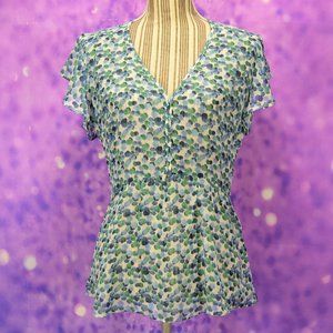 Club Monaco Silk Blouse